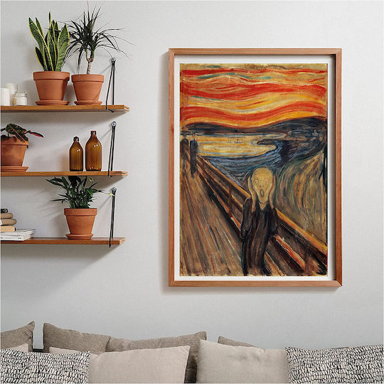 Edvard Munch - Scream Puzzle 2D 1000 Pieces