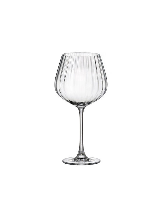 Bohemia Optic Glass Set Cocktail/Drinking made of Crystal 640ml 6pcs