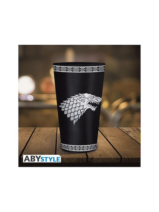 Abysse Water Glass 400ml Black