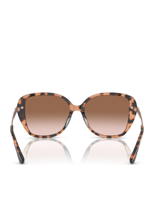 Michael Kors Flatiron Women's Sunglasses with Brown Tartaruga Frame and Brown Gradient Lens