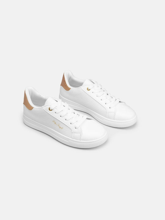 InShoes κροκό σχέδιο Sneakers White