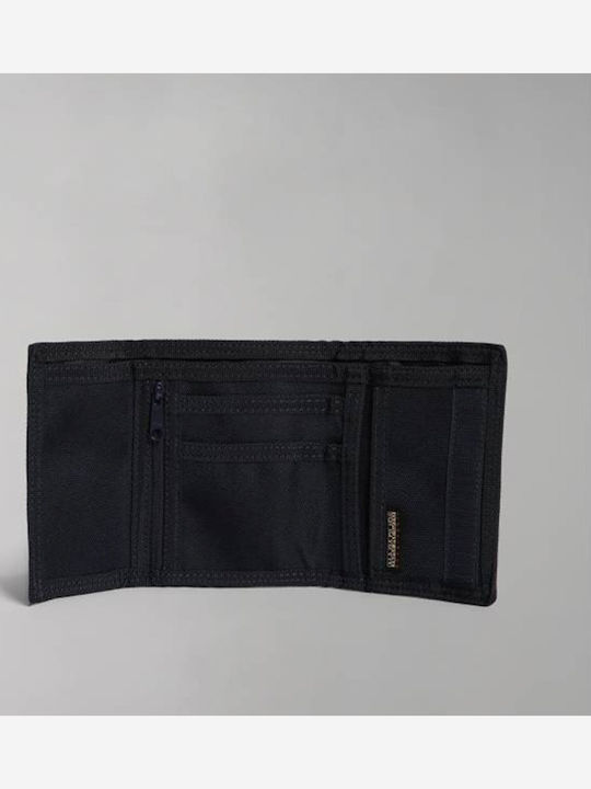 Happy Small Fabric Women's Wallet Classic Navy Blue
