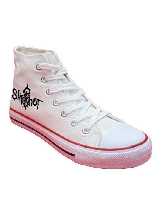 Takeposition Slipknot Bărbați Sneakers Albe