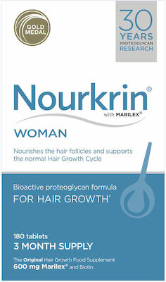 Nourkrin Woman For Hair Growth 180 Ταμπλέτες