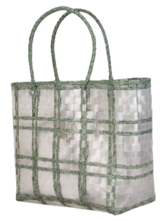 Modissimo Stoff-Strandtasche Grün