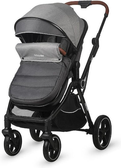 Coccolle Coccolle Amani Adjustable 3 in 1 Baby Stroller Suitable for Newborn Anthracite