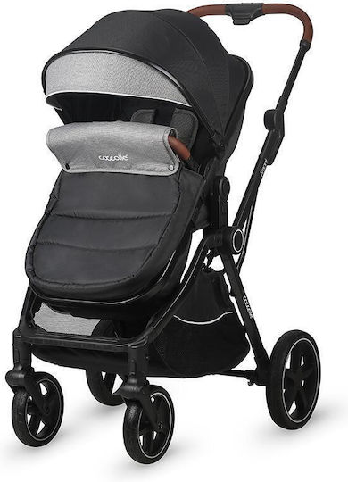 Coccolle Amani Бебешка количка 3 в 1 Диамантено черно