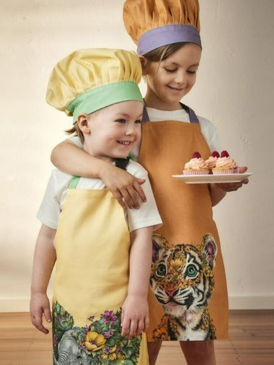 Maxwell & Williams Kids Apron with Chefs Hat Purple 2pcs