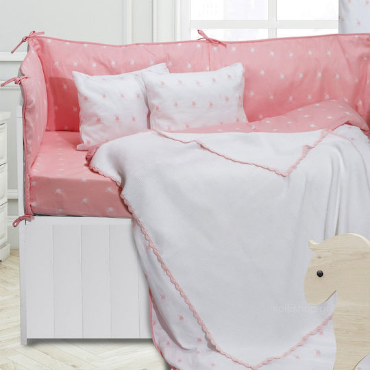 Greenwich Polo Club Blanket Nursery Swaddling Blankets 2944 Knitted White 75x100cm