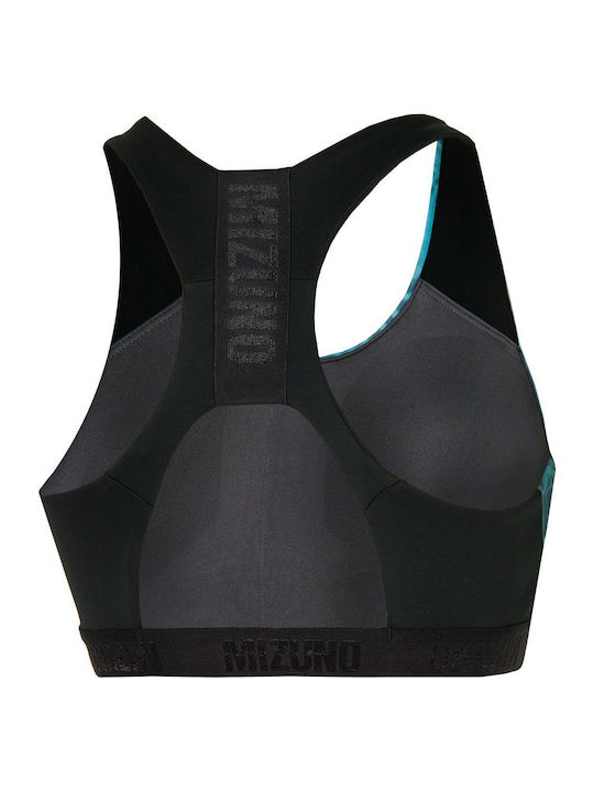 Mizuno Alpha Graphic Women's Sports Bra without Padding Copen Blue