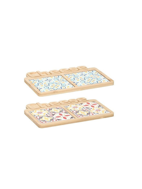 Alpina Appliances Wooden Cheese Serving Platter 17x23x1cm