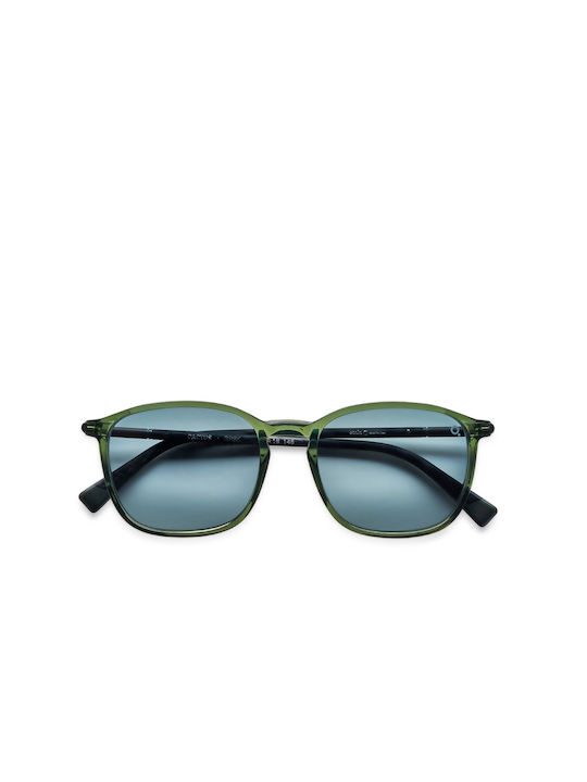 Etnia Barcelona Cactus Women's Sunglasses with GRBK Plastic Frame and Blue Lens