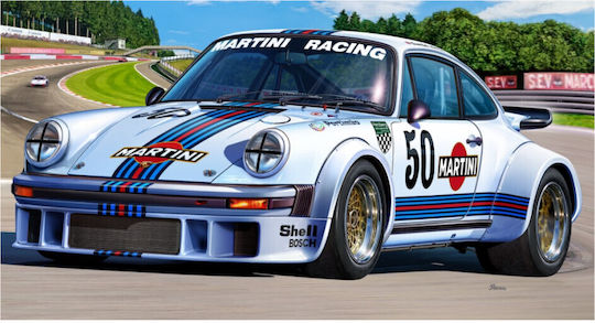 Revell Porsche 934 RSR "Martini" Modeling Figure Car 104 Pieces in Scale 1:24 17.9x8.4x5.7cm.