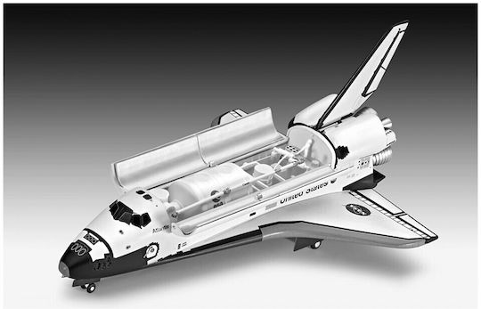 Revell Space Shuttle Atlantis Modeling Figure Spacecraft 64 Pieces in Scale 1:144 25.2x16.7cm.