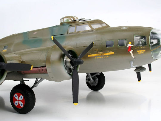 Revell B-17F Memphis Belle Modeling Figure Airplane Green 107 Pieces in Scale 1:48 49.4x65.6cm.