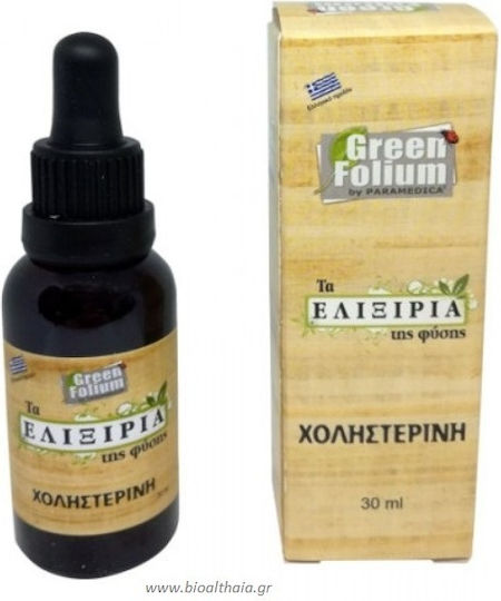 Paramedica Green Elixir pentru Colesterol 30ml 30ml Verde