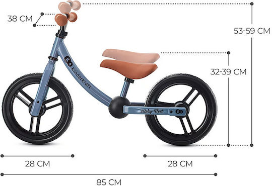 Kinderkraft Kids Balance Bike 2Way Next Blue