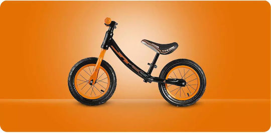 Ricokids Детски велосипед за баланс Черен