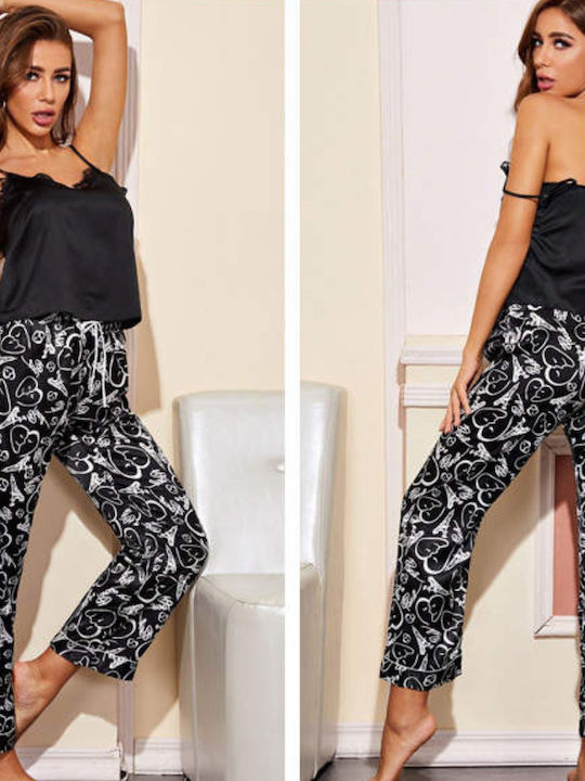 La Lolita Amsterdam Summer Women's White Pyjama Set Lana