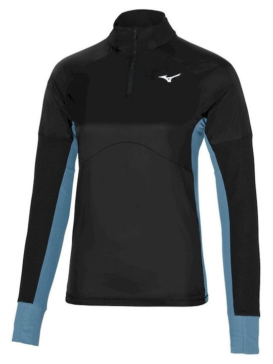 Hybrid LS Women's Sports Blouse Short Sleeve Fast Drying Black