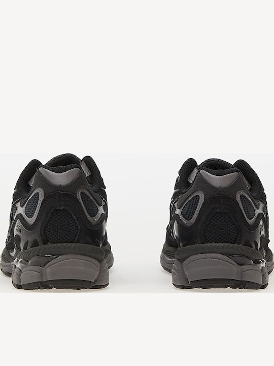 Gel-NYC Männliche Sneakers Graphitgrau / Schwarz