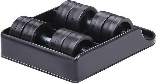 Bakaji Furniture Lifter for Weight Load up to 600kg Black