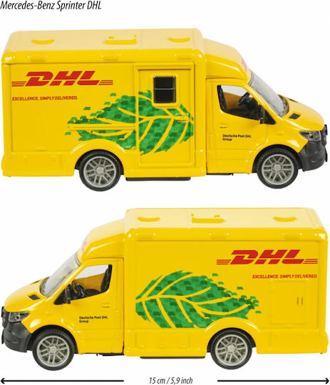 Simba Mercedes DHL Camion 1:43 Pentru 4+ Ani