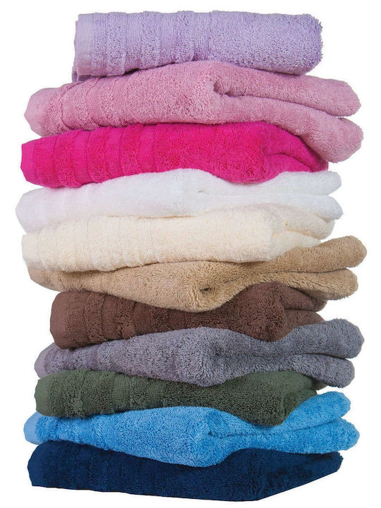 Borea Bath Towel 650gr 76x150cm. Pink Weight 650gr/m²