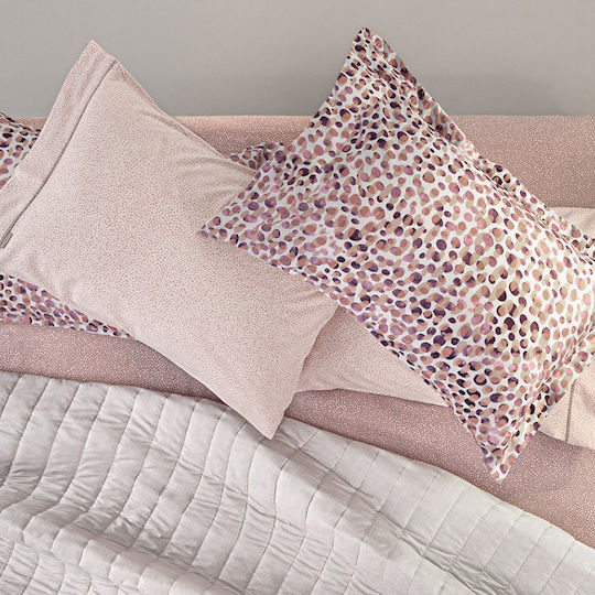 Guy Laroche Aria Σετ Μαξιλαροθήκες Oxford Pudra 50x70εκ.