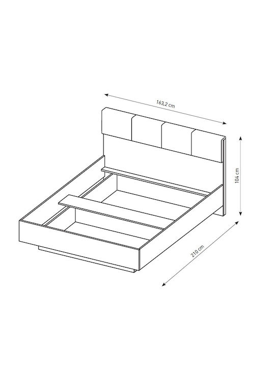 Σετ Комплект Спалня Tally 160x200бр 4бр