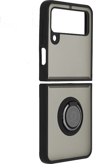 Techsuit Techsuit Glinth Back Cover Πλαστικό / Σιλικόνης 2mm Μαύρο (Galaxy Z Flip3 5G)