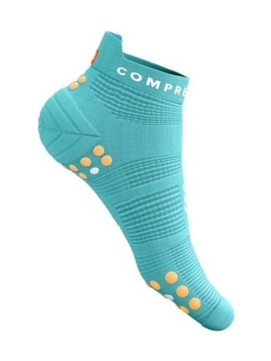 Compressport Pro Racing V4.0 Running Κάλτσες Τιρκουάζ 1 Ζεύγος