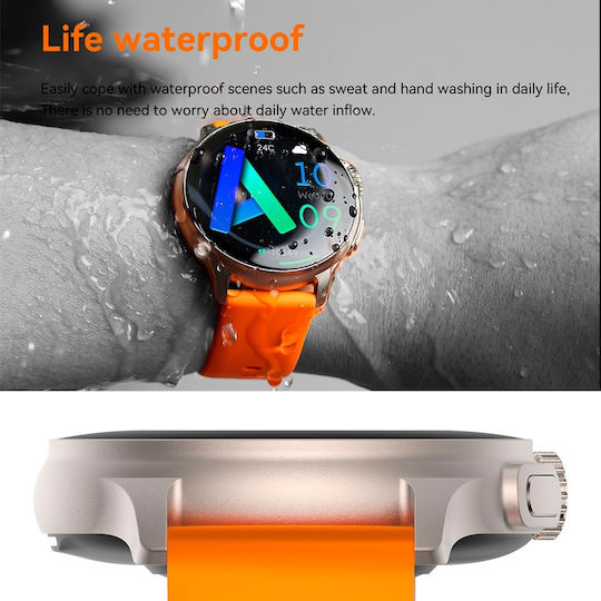 Aoke K58 Smartwatch (Schwarz)