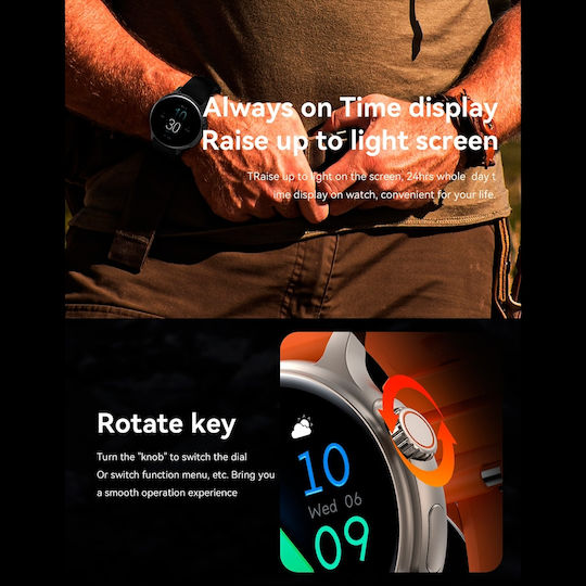 Aoke K58 Smartwatch (Schwarz)
