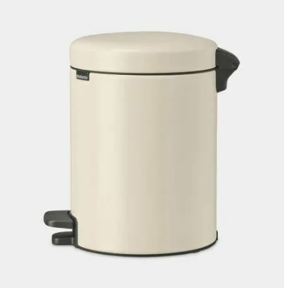 Brabantia Μεταλλικό Καλαθάκι Μπάνιου 5lt Μπεζ