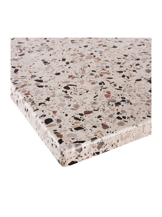 HomeMarkt Square Table Surface Werzalit in Beige Color 80x80x3.5cm HM5231.16 1pcs