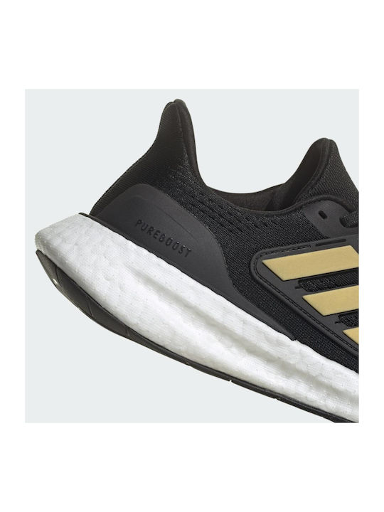 Pureboost 23 Sport Shoes Running Core Black / Gold Metallic / Carbon