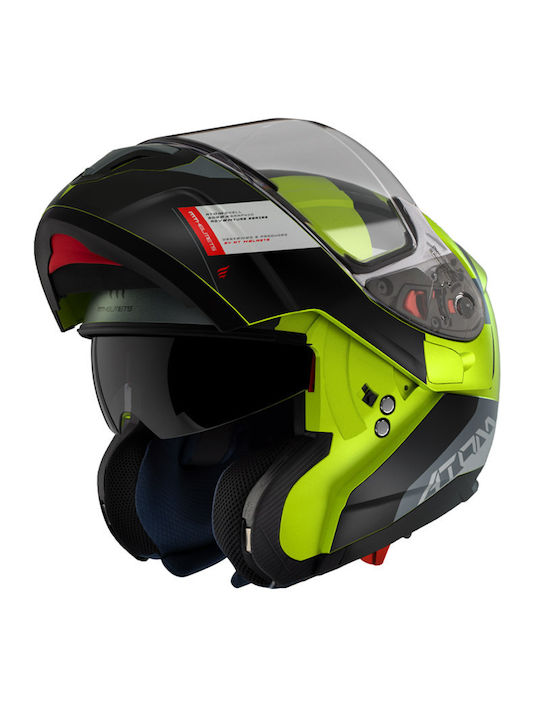 MT Flip-Up Helmet with Sun Visor ECE 22.05 1700gr