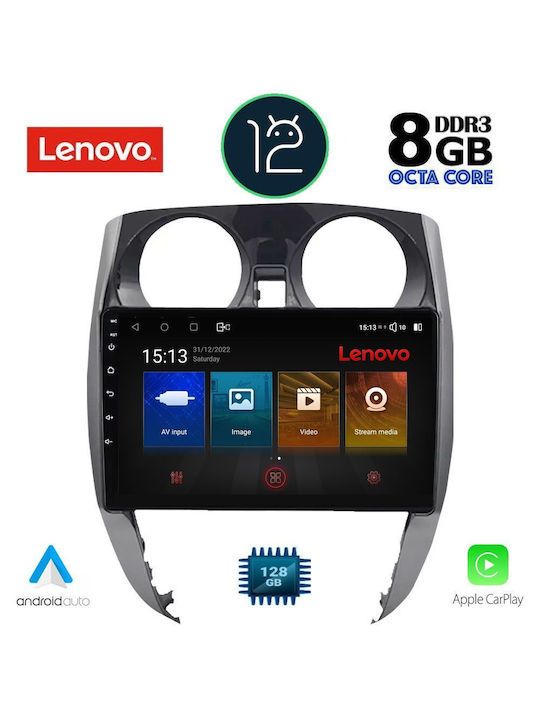 Lenovo Ηχοσύστημα Αυτοκινήτου για Nissan Note (Bluetooth/USB/WiFi/GPS) με Οθόνη Αφής 10.1"
