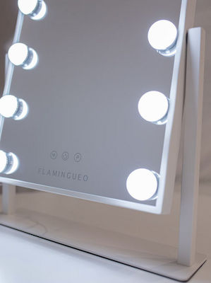 Flamingueo Light Make Up Mirror 12 Bulbs