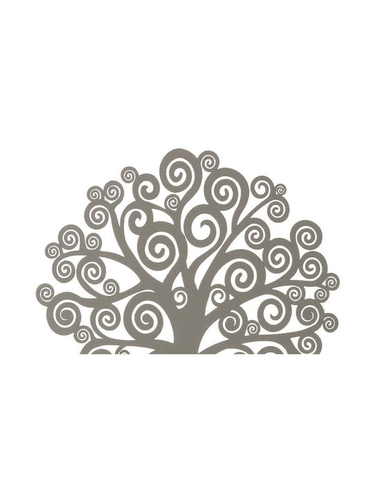 Arti E Mestieri Κρεμάστρα Τοίχου Albero Μεταλλική 4 Θέσεων Γκρι 70x60cm
