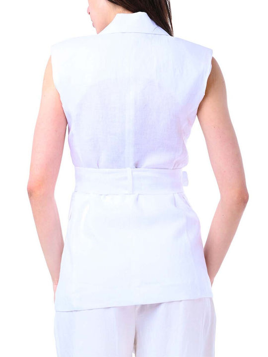 Moutaki Women's Vest White