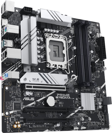 Asus Prime B760M-A-CSM Motherboard Micro ATX με Intel 1700 Socket 90MB1EK0-M0EAYC