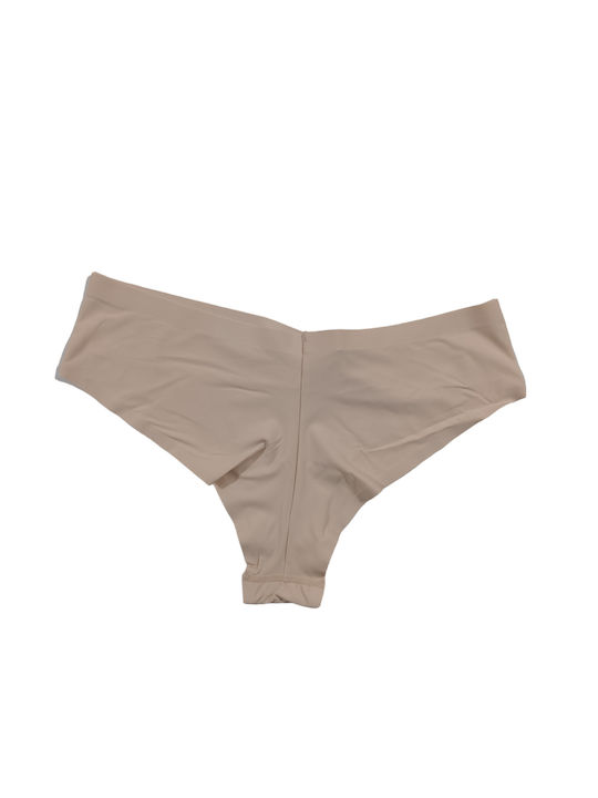 Julimex Underwear FIGI Brasil Panty Seamless Panty in Beige