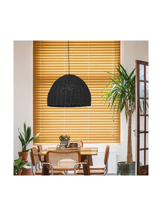 Eurolamp Lustră Negru cu pantaloni evazati cu Dulie E27 50x50x185cm.