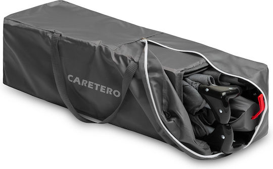 Caretero Key Loc de joacă cu Saltea Graphite 125x64cm