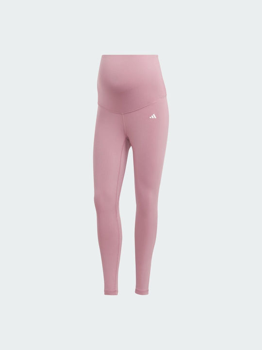 Adidas Yoga 7/8 Ροζ Κολάν Εγκυμοσύνης