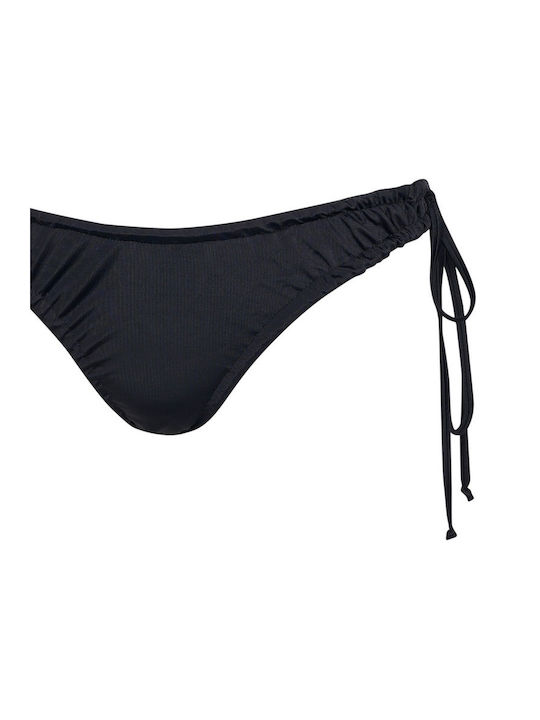 Bluepoint Bikini Brazil with Ties Black