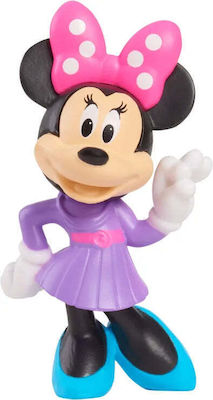 Giochi Preziosi Miniature Toy Minnie with Purple Dress for 3+ Years 6cm.