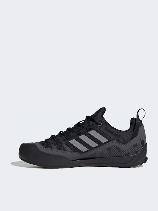 adidas Terrex Swift Solo 2.0 Men's Hiking Shoes Waterproof With Gore-Tex Membrane Black